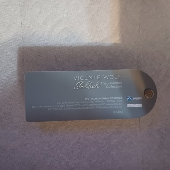 PPG Paints Vicente Wolf Designer Paint Color Collections Fan Deck NWOT - Picture 4 of 7